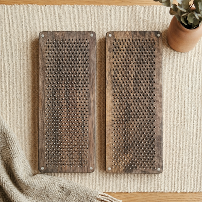 Planche Sadhu | Équilibre | Carrée | Marron