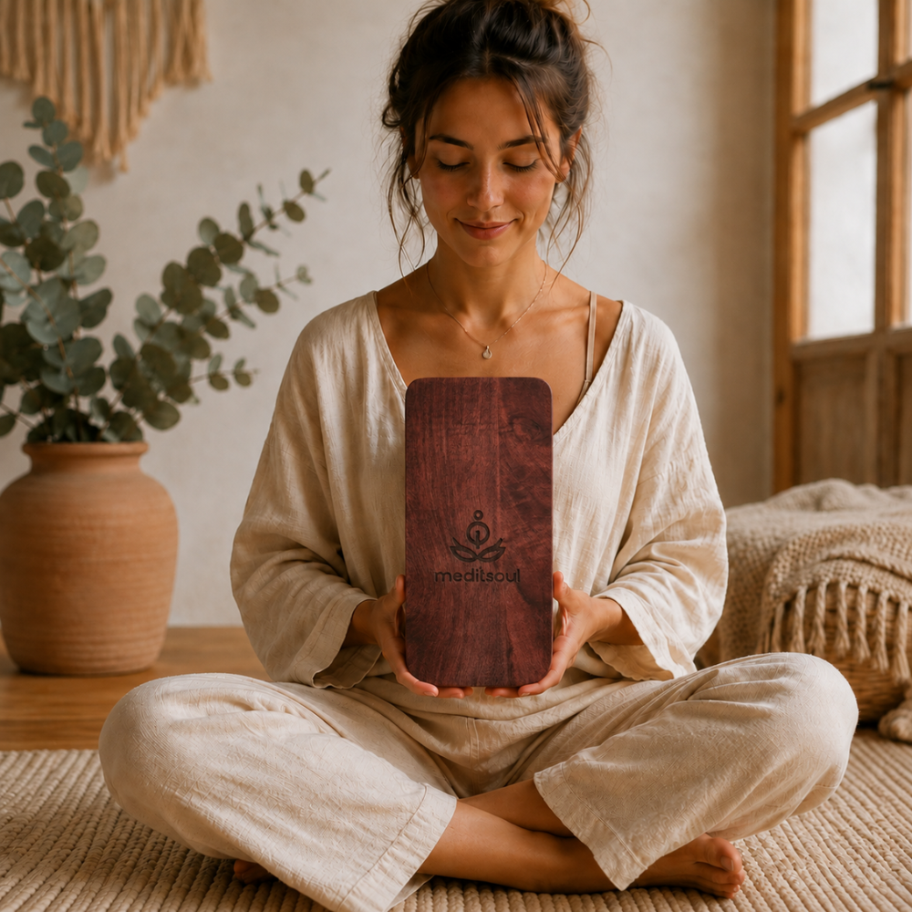 Sadhu Board | Balance | Square | Dark Brown
