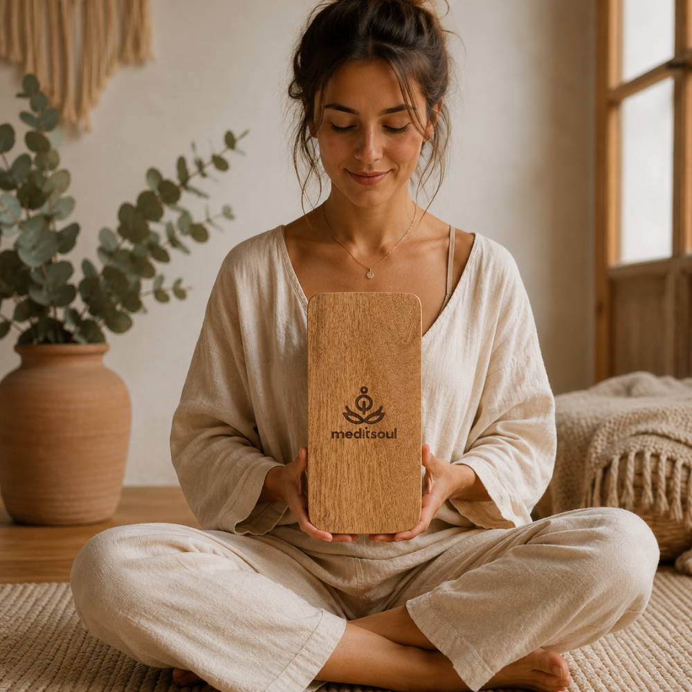 Sadhu Board | Balance | Square | Light brown