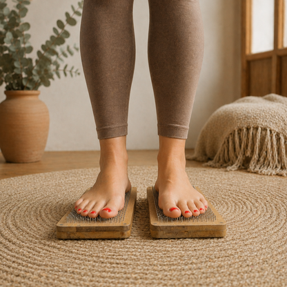 Sadhu Board | Balance | Square | Dark Brown