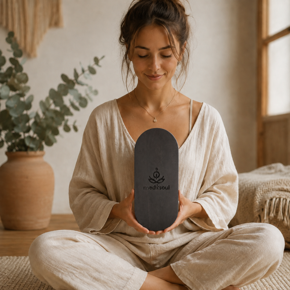 Sadhu Board | Balance | Oval | Dark Brown